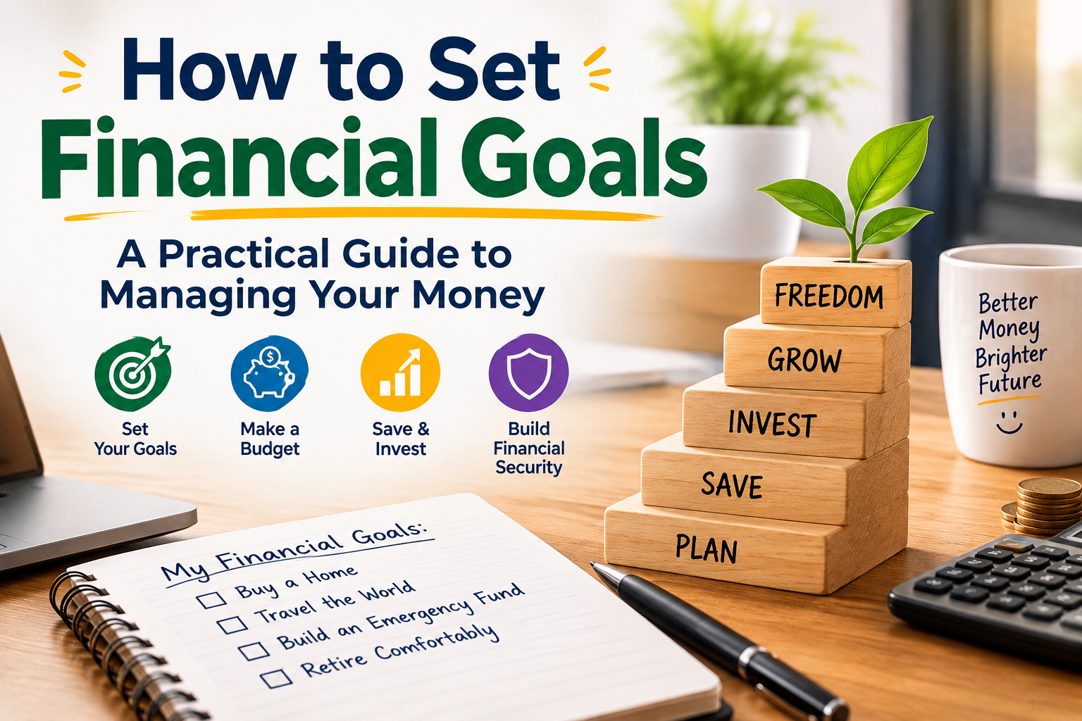 How to Set Financial Goals: A Practical Guide to Managing Your Money