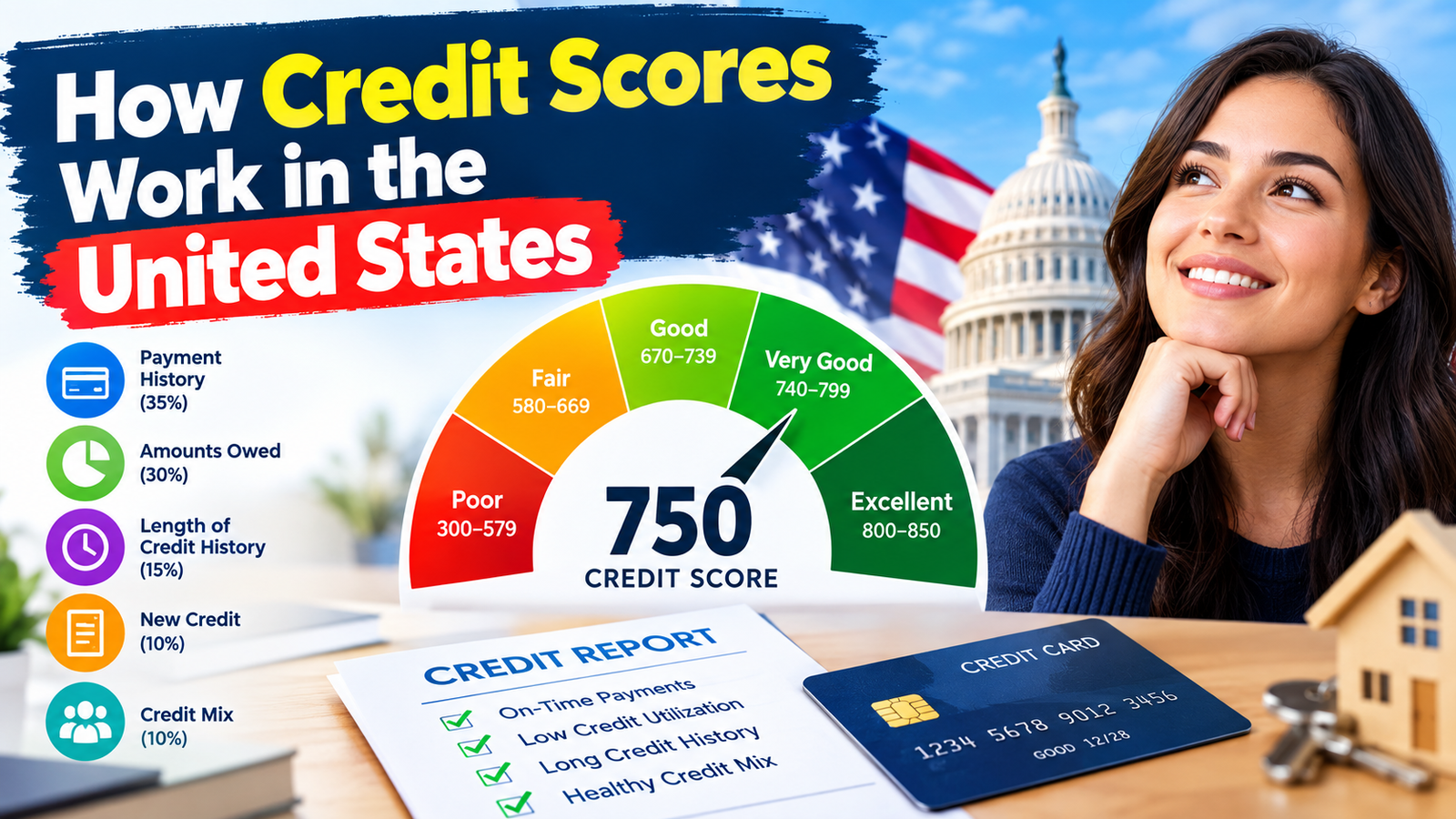 How Credit Scores Work in the United States (2026 Guide)