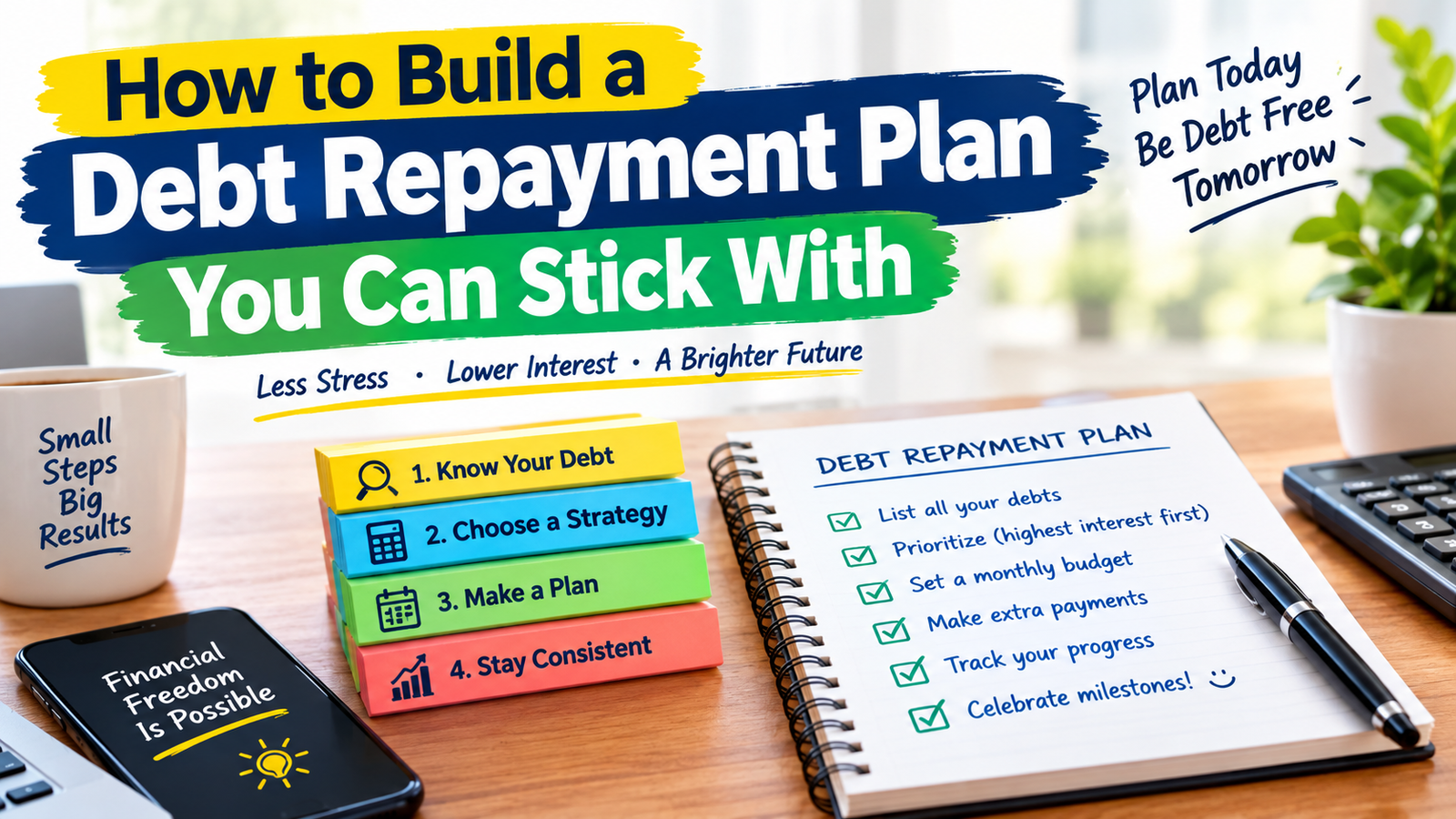 How to Build a Debt Repayment Plan You Can Stick With